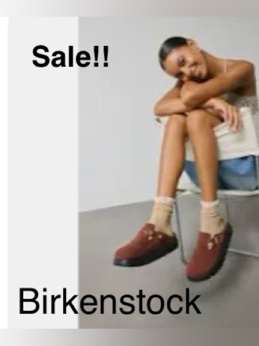 Birkenstock Boston PAP Chunky Clog in zinfandal Suede - NEW authentic